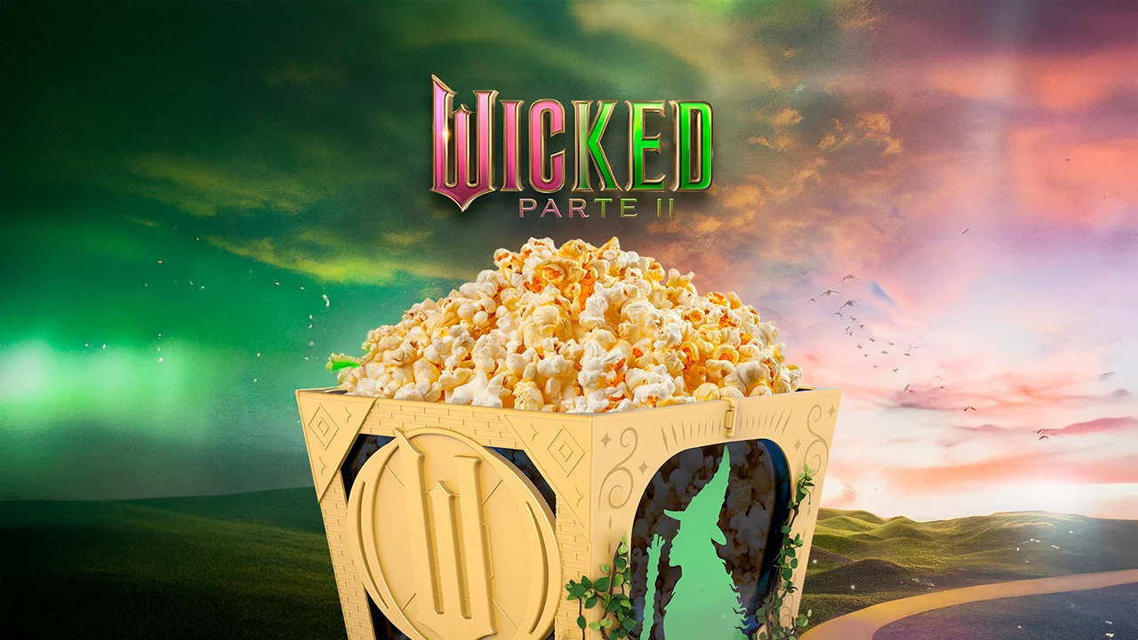 Balde de pipoca Wicked 2