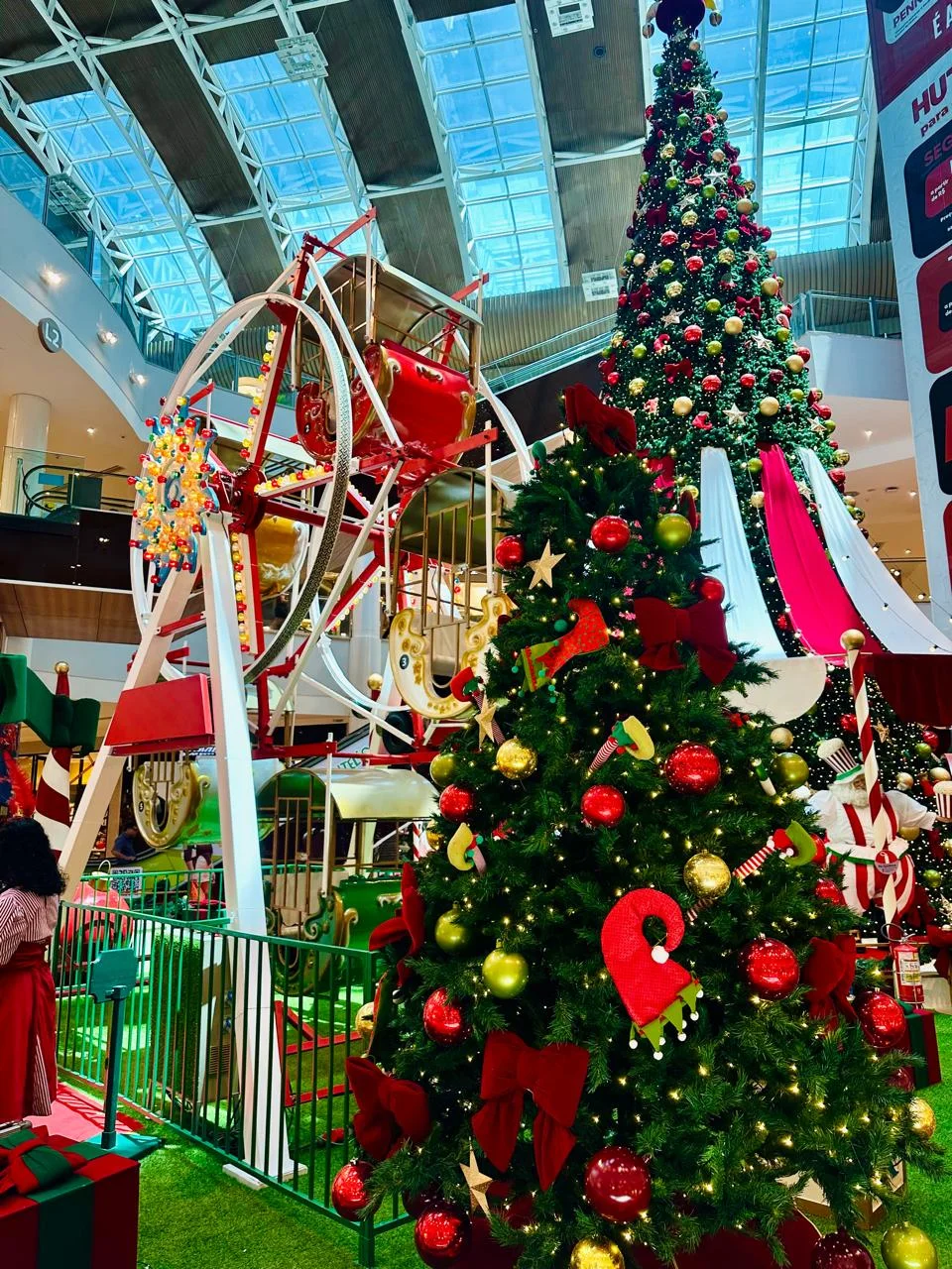 Roda-gigante no Natal do RioMar