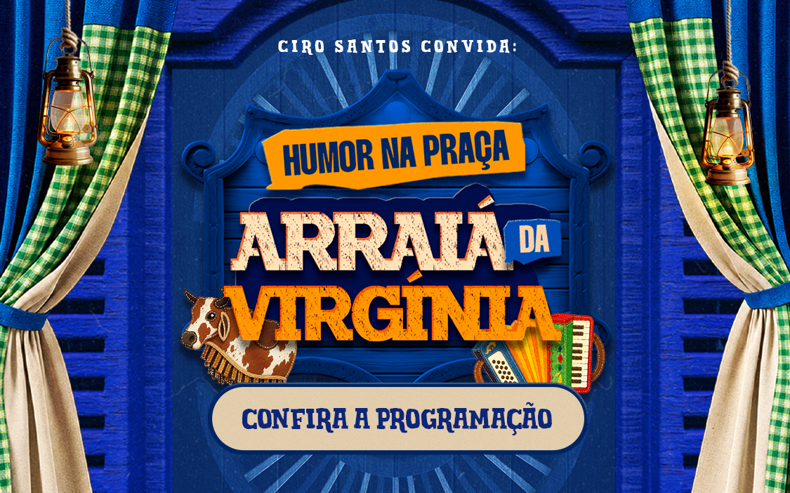 Arraiá da Virginia no Humor na Praça