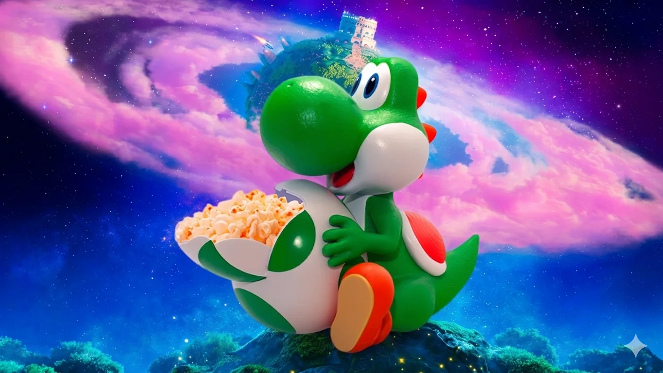Balde de pipoca Yoshi: garanta o seu!