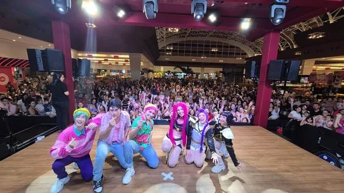 Fim de semana com Guerreiras do K-pop