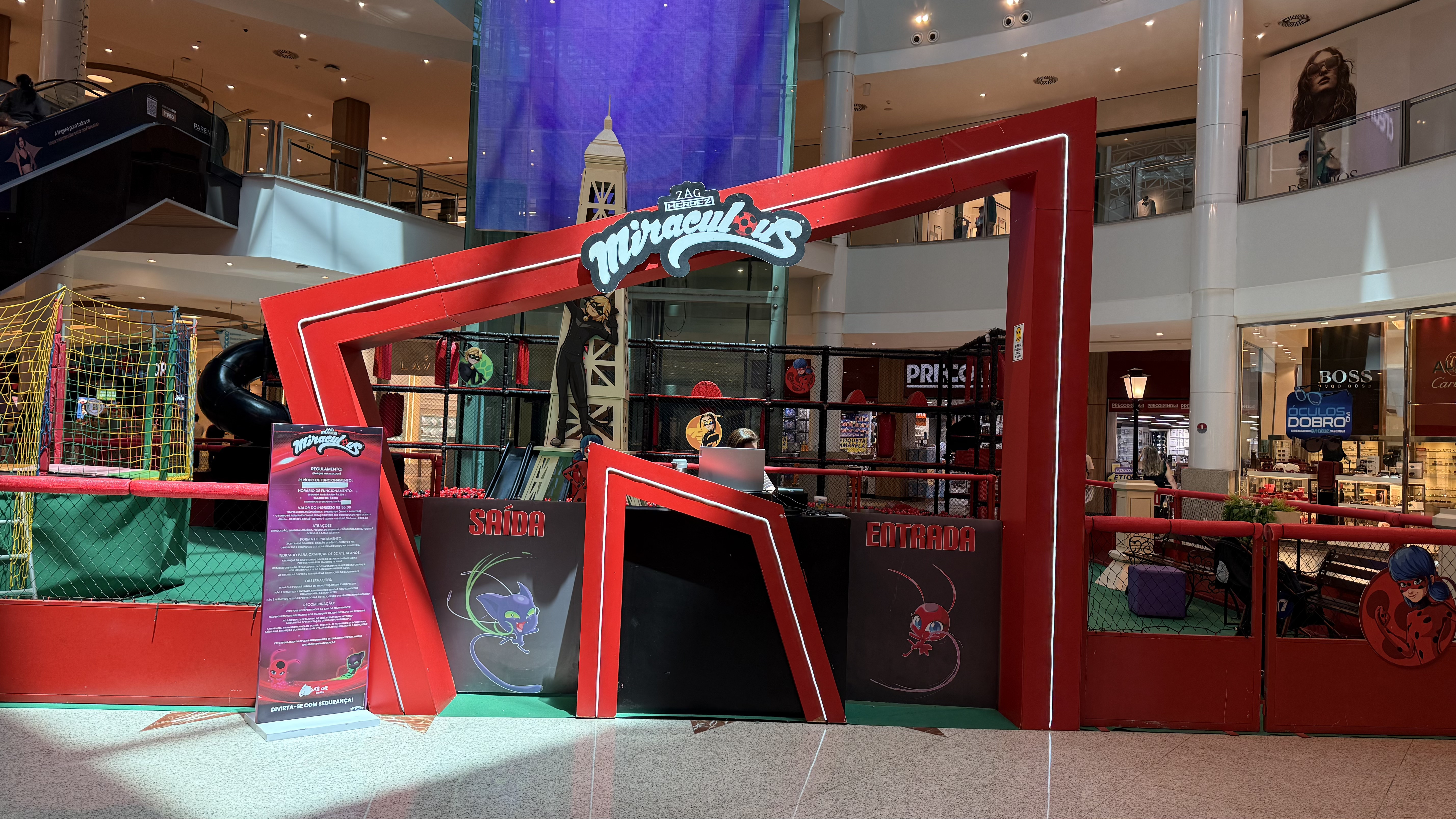 Parque Temático de Ladybug e Cat Noir chegou ao RioMar Fortaleza!