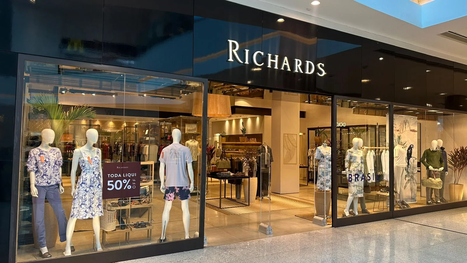 Richards: linho e sofisticação