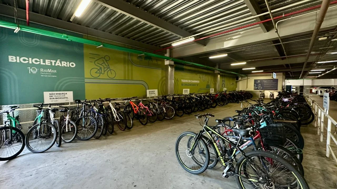 Bicicletário RioMar: comodidade e segurança