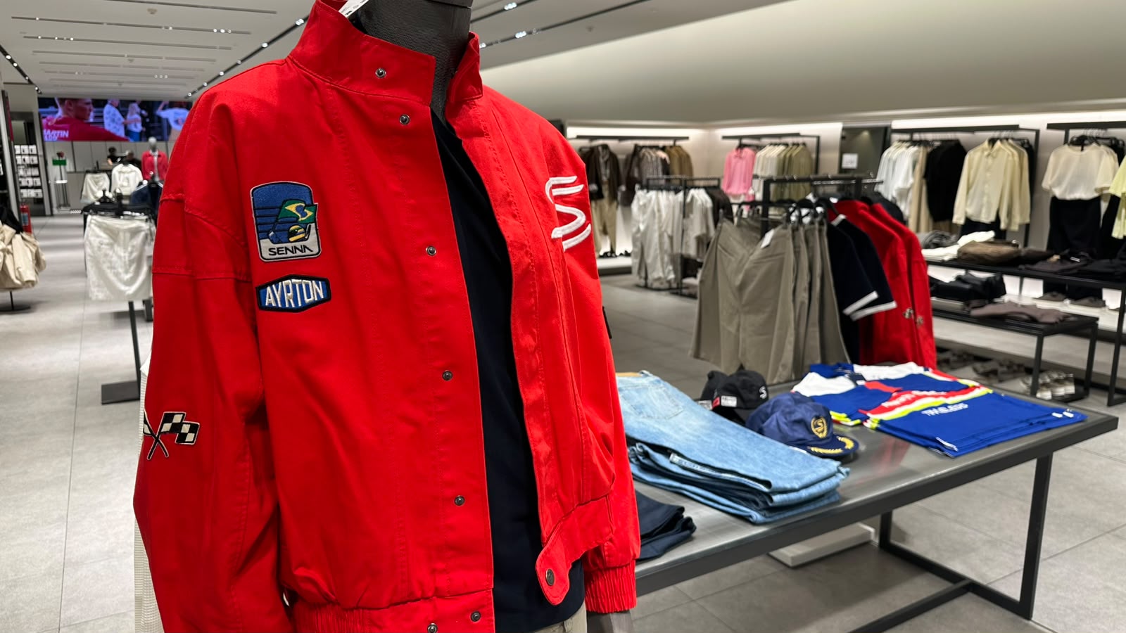 Zara e Ayrton Senna: collab fora das pistas